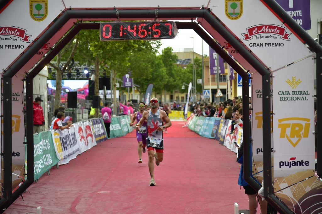 Llegada del triatlón de Fuente Álamo (I)