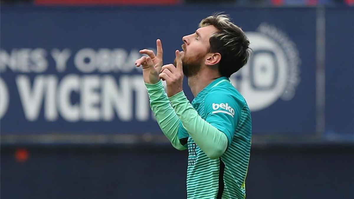 Messi marcó dos goles más en la Liga