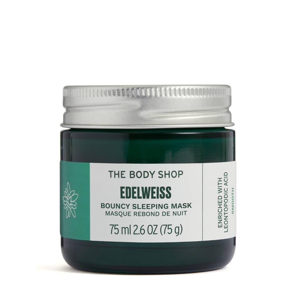 Mascarilla de Noche Edelweiss Bouncy de The Body Shop