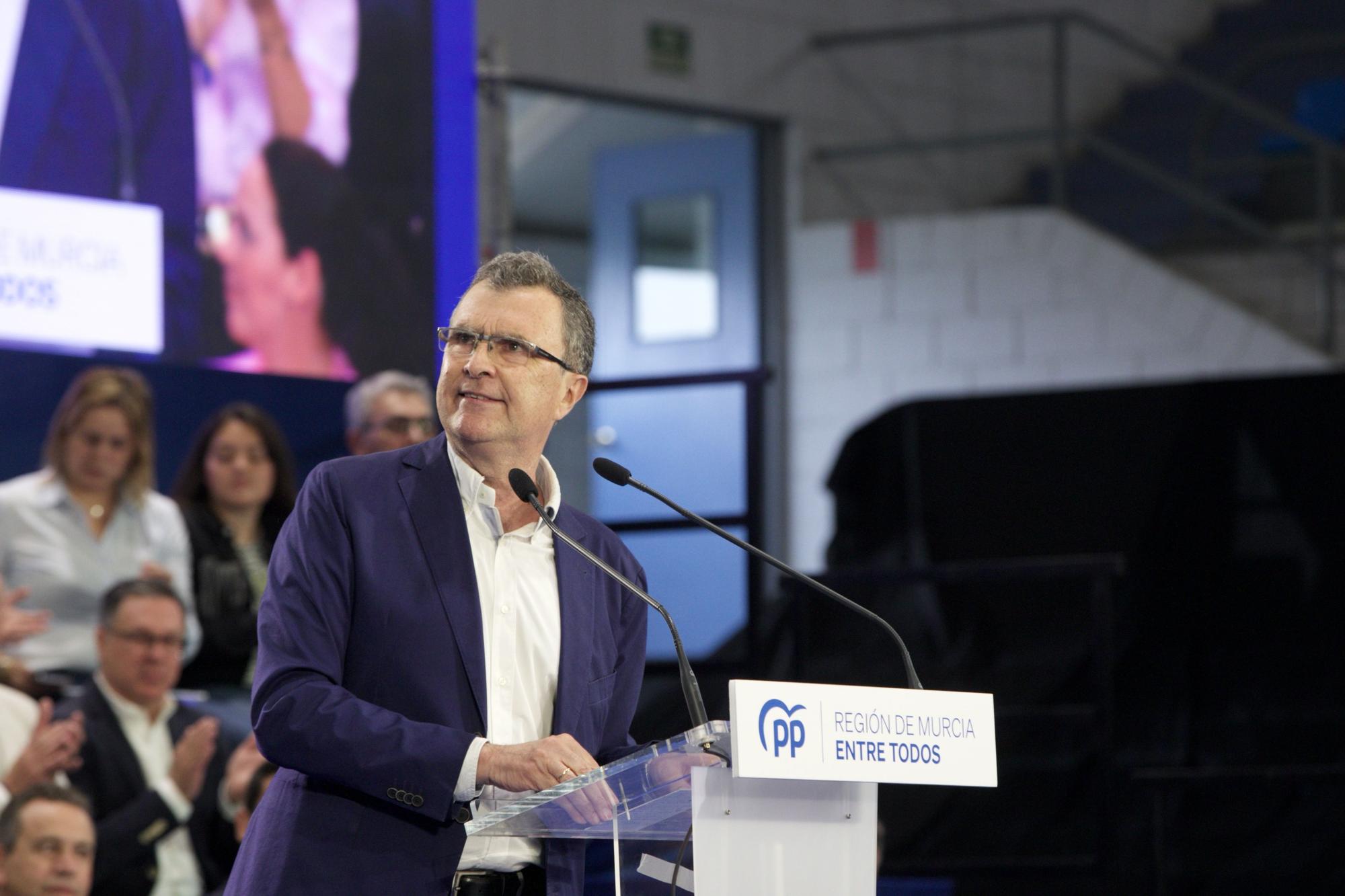 Acto del PP en Murcia con Feijóo