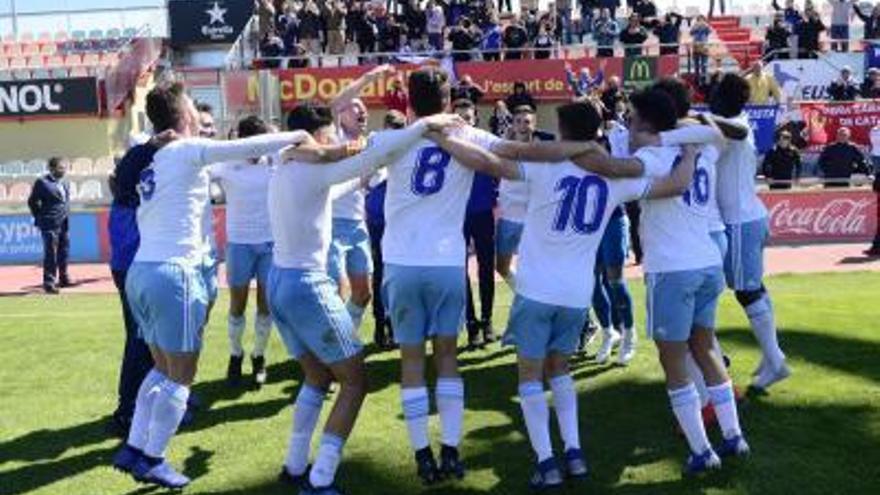 El Zaragoza juvenil busca la final de la Copa de Campeones