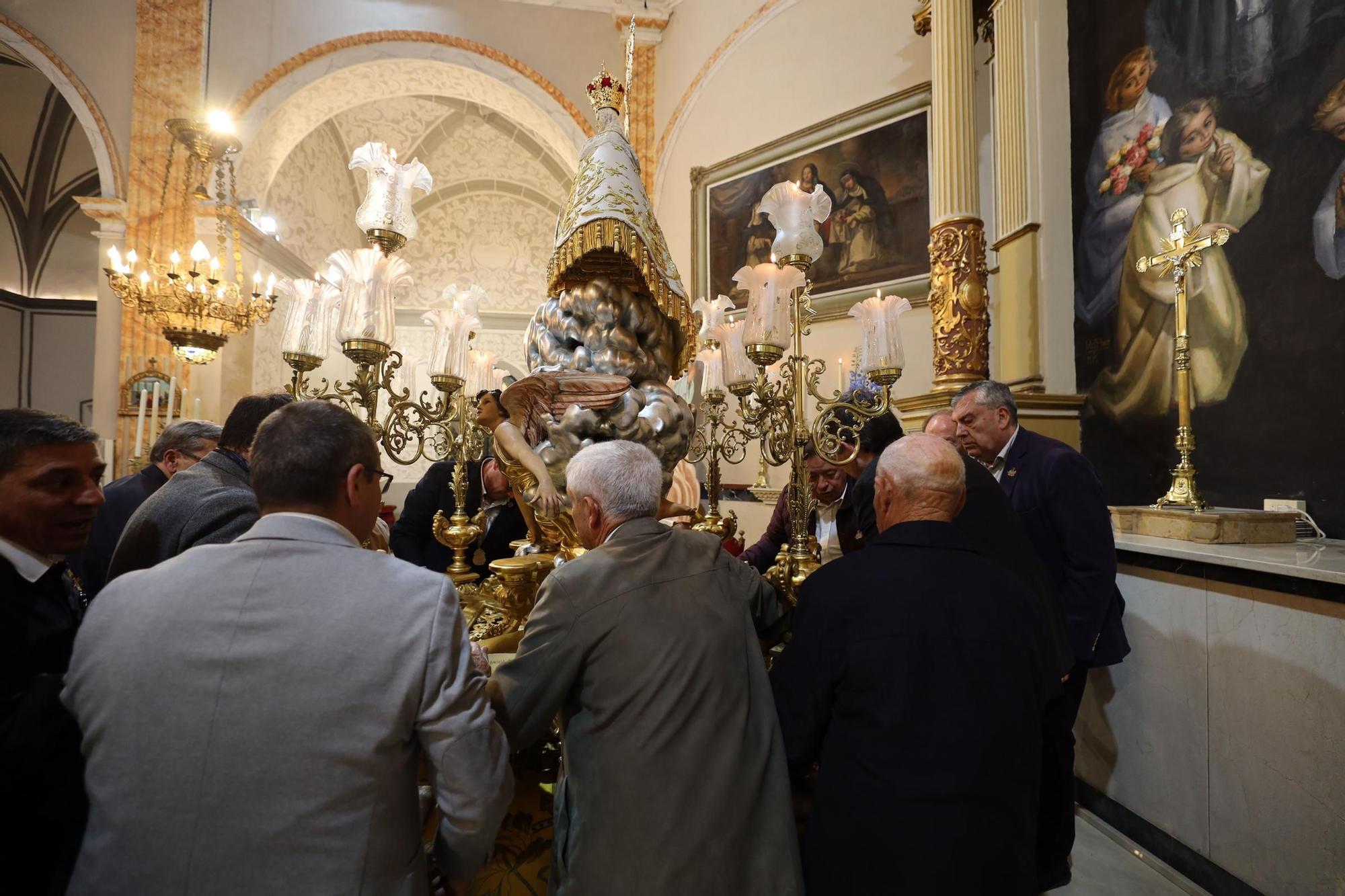 Galería de imágenes: Virgen del Lledó en la parroquia de San Vicente