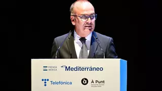 Ángel Báez reafirma el compromiso de 'Mediterráneo' con "quienes hacen posible el desarrollo económico" de Castellón