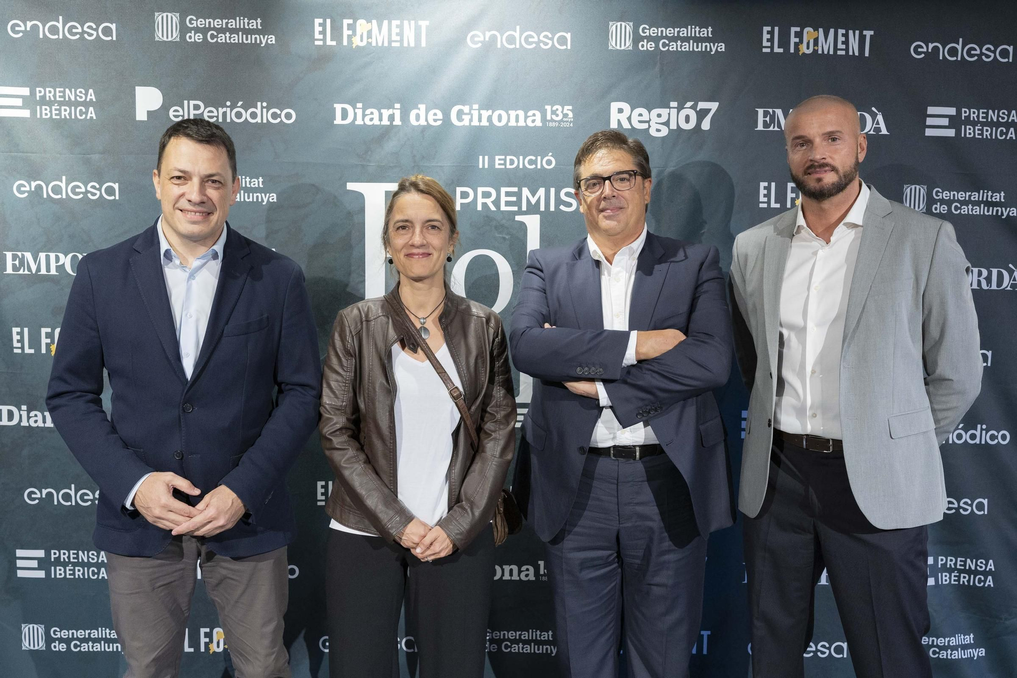 Les imatges dels Premis Poble de l’Any 2024 al Castell de Calonge