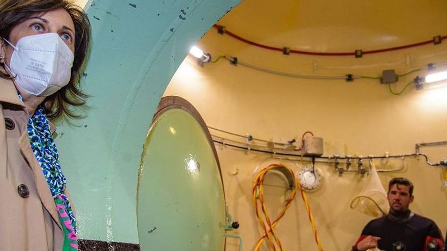 Robles confirma que el submarino S-81 saldrá a la mar a final de mayo
