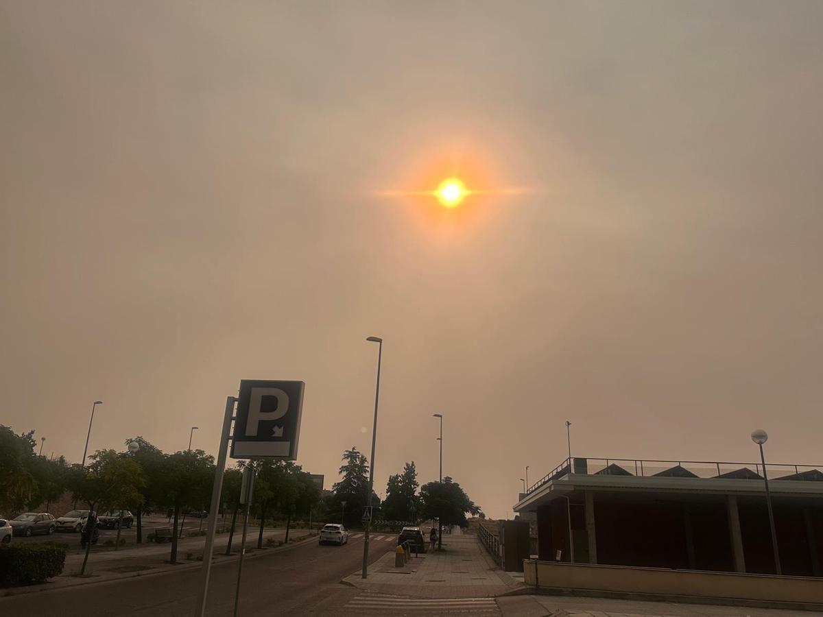 25/07/2026 Cielo en Madrid a 24 de julio de 2026. SALUD