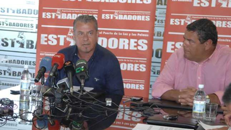 El portavoz y presidente del sindicato, Miguel Rodríguez. | juan carlos castro