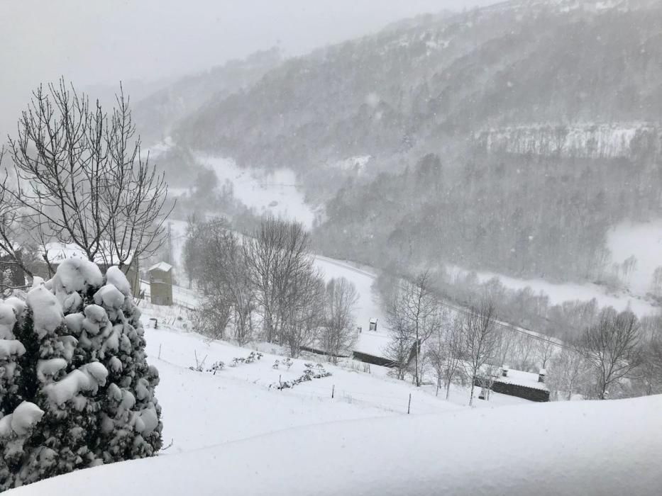 Els efectes de la nevada a la Cerdanya