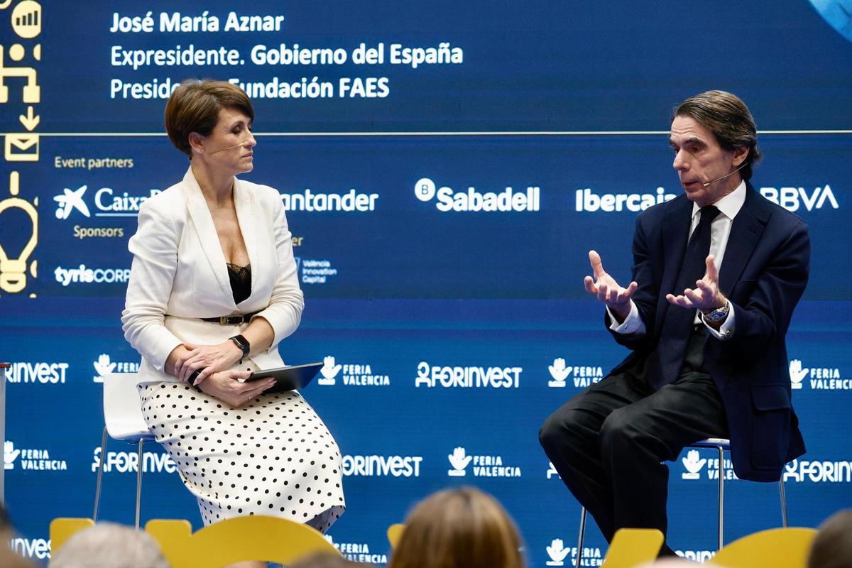 Todas las fotos de Forinvest, en Feria Valencia, con José María Aznar
