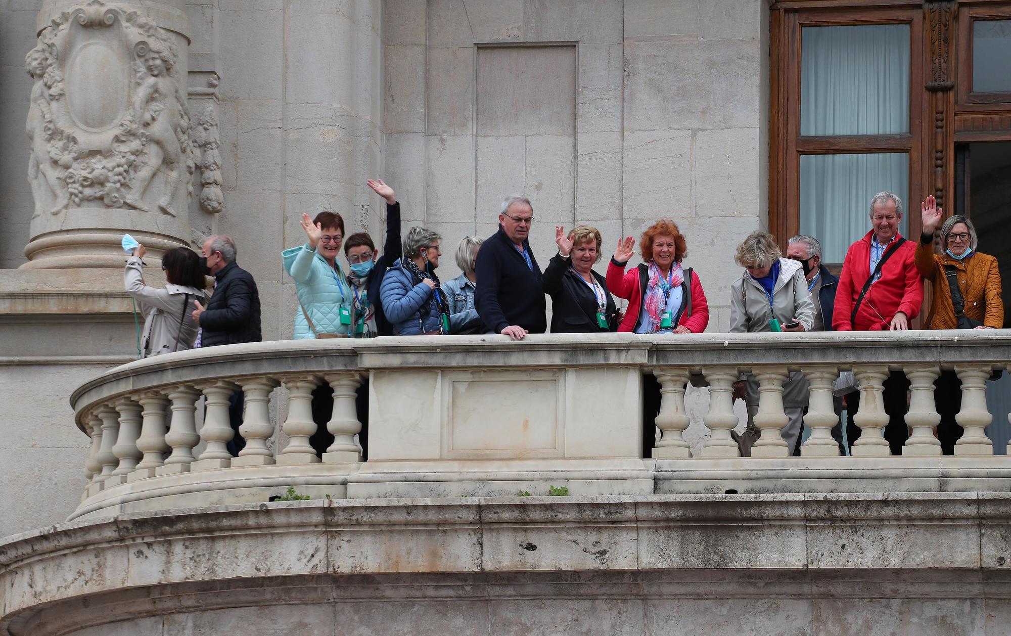 Los turistas llegan a València en Semana Santa