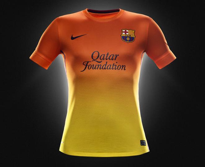 Las nuevas camisetas del Barça 2012-2013