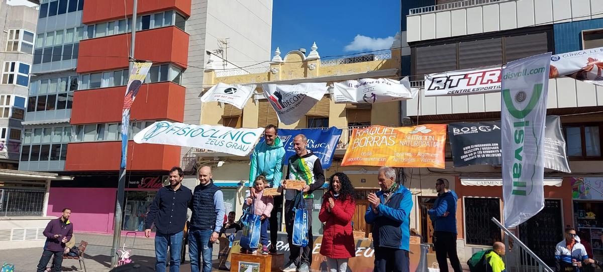 Entrega de premios del Trail Les Creus, la última actividad que ha organizado el CETV