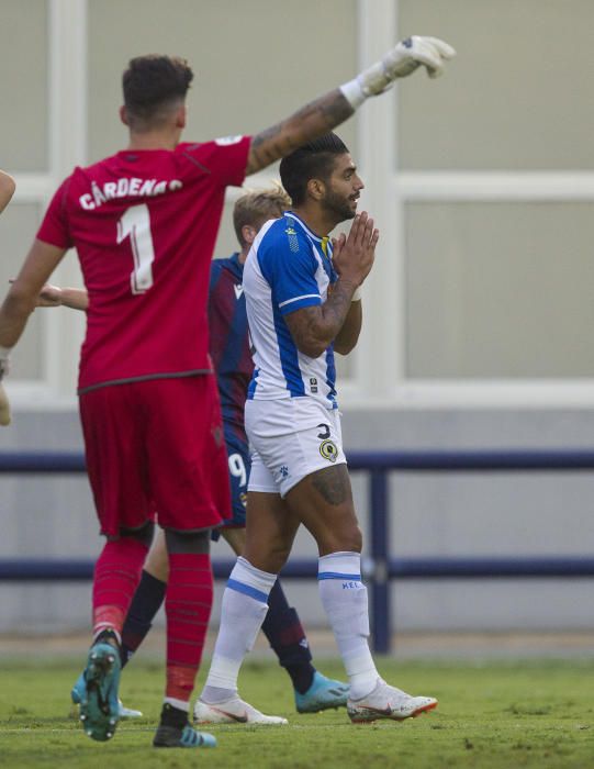 El Hércules cae por 1-0 ante el Atlético Levante