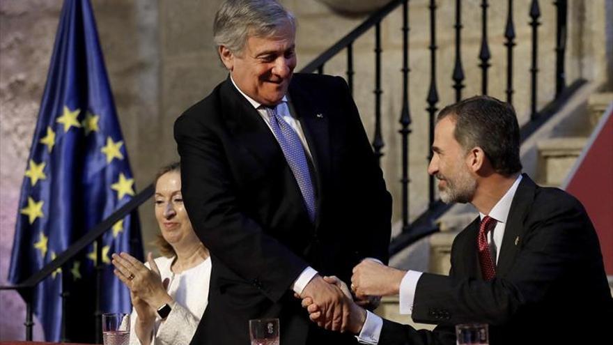 El Rey entrega hoy en Yuste el Premio Carlos V a Tajani