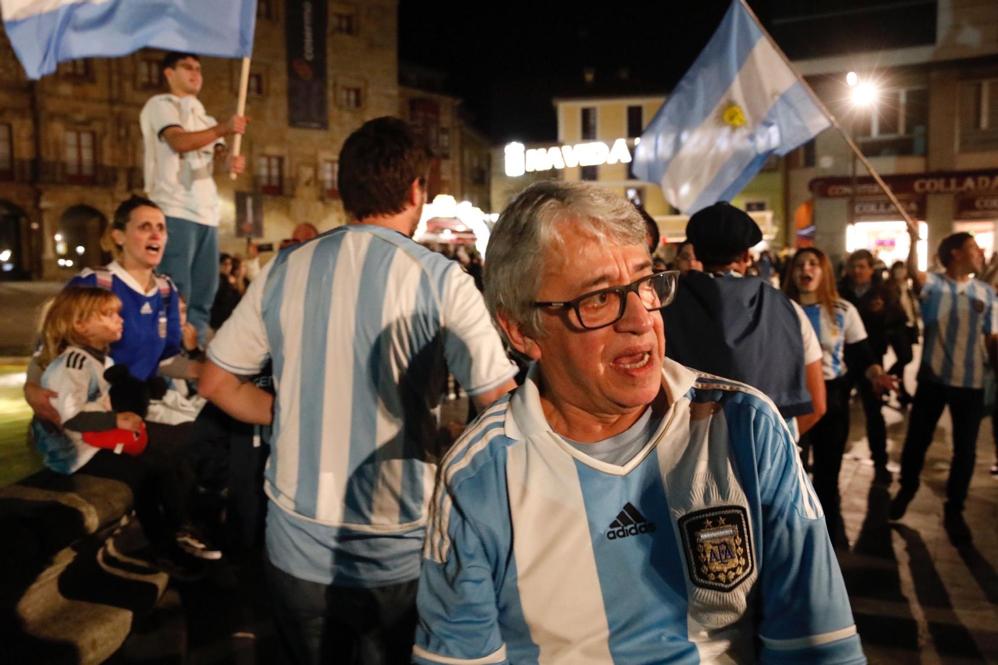 En imágenes: Gijón celebra el Mundial de Argentina como propio