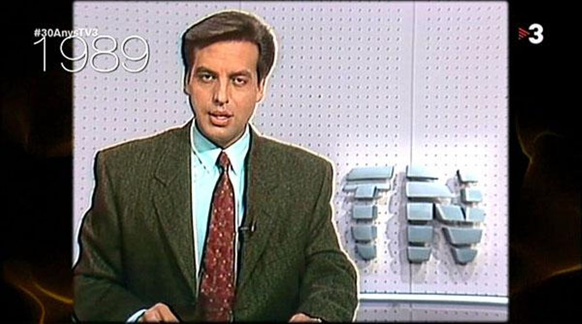 Ramon Pellicer informa de la caiguda del mur de Berlín (1989).