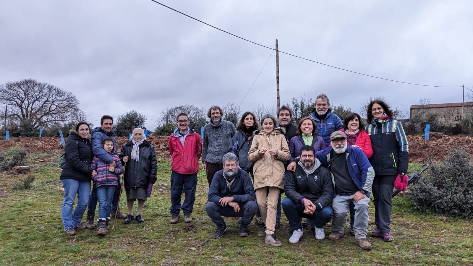 GALERÍA | Un jardín de 20 especies de olivos en Aliste