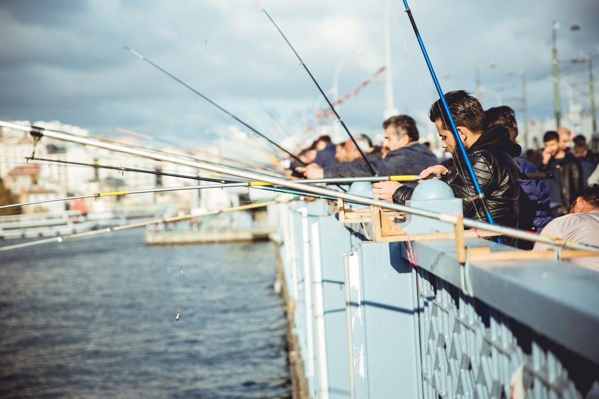 Pescadores del Puente de Gálata