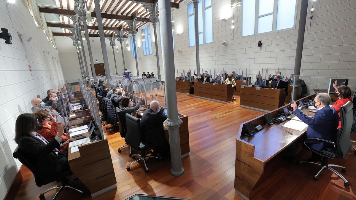 El pleno de la Diputación de Zaragoza ha dado luz verde a unas cuentas de 169 millones de euros.  | DPZ