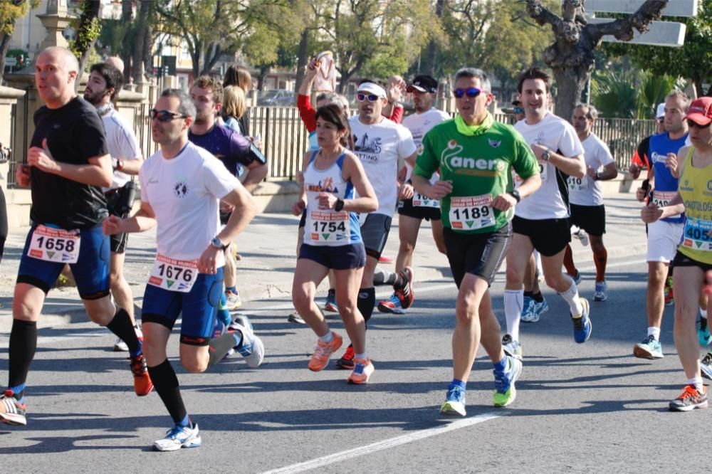 Media Maratón Murcia: Paso por Puente Reina Sofía