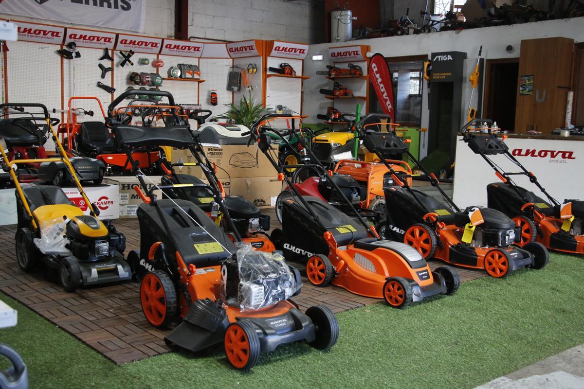 Maquinaria en Agrojardín Valdesoto.