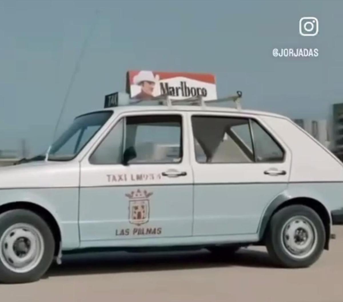 Así eran los taxis en los años 80