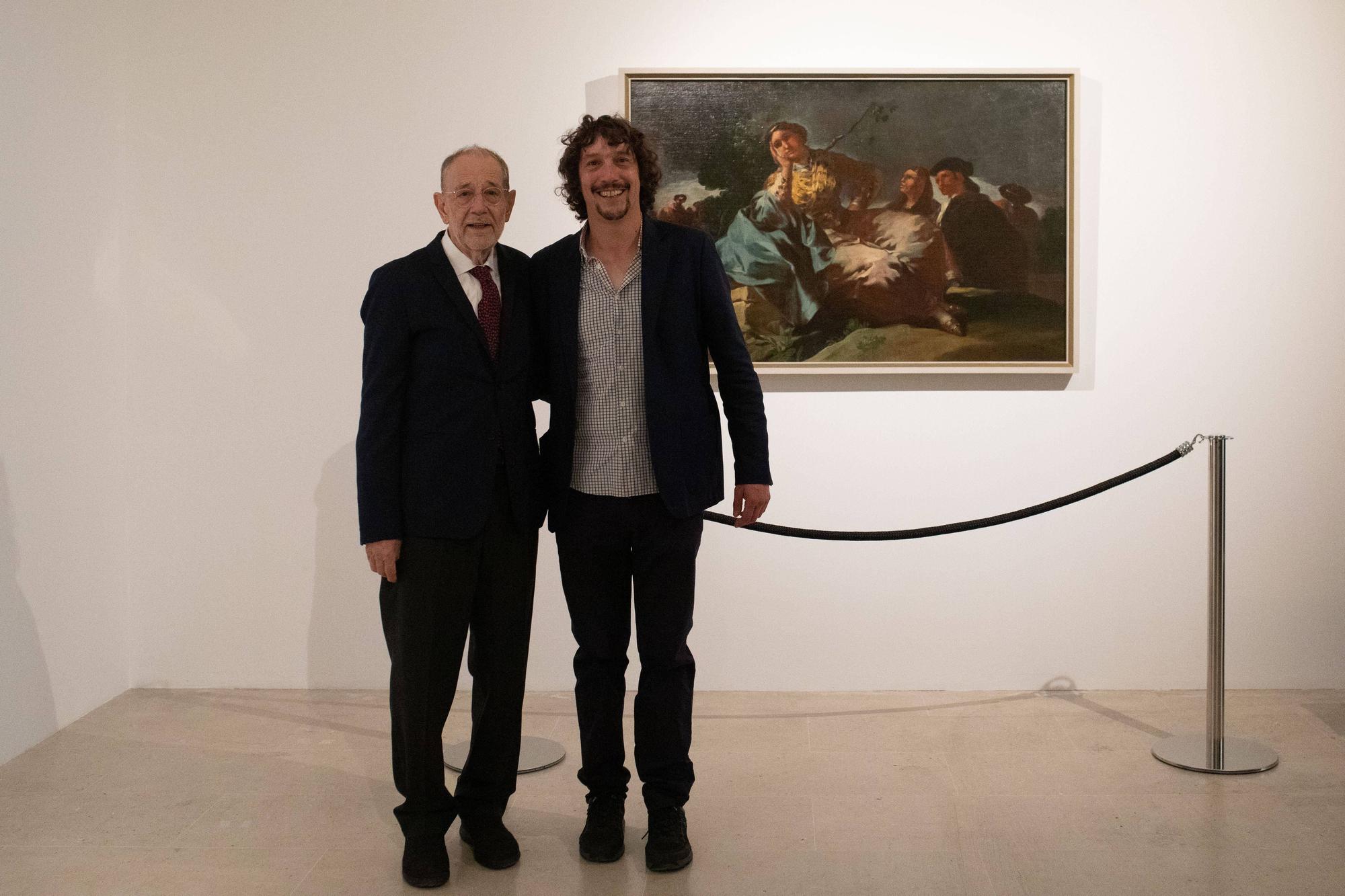 Zamora. Presentación de la obra &#039;La Cita&#039;, de Francisco de Goya, dentro del proyecto expositivo &#039;El arte que conecta&#039;, del Museo Nacional del Prado y Telefónica
