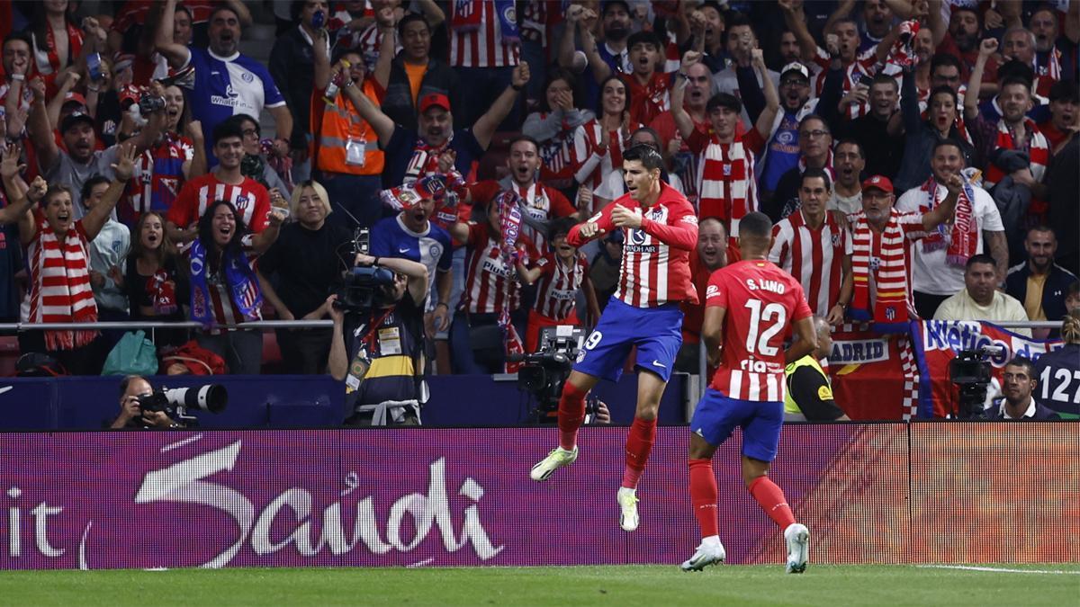 El Atlético de Madrid se impuso en el derbi ante el Real Madrid
