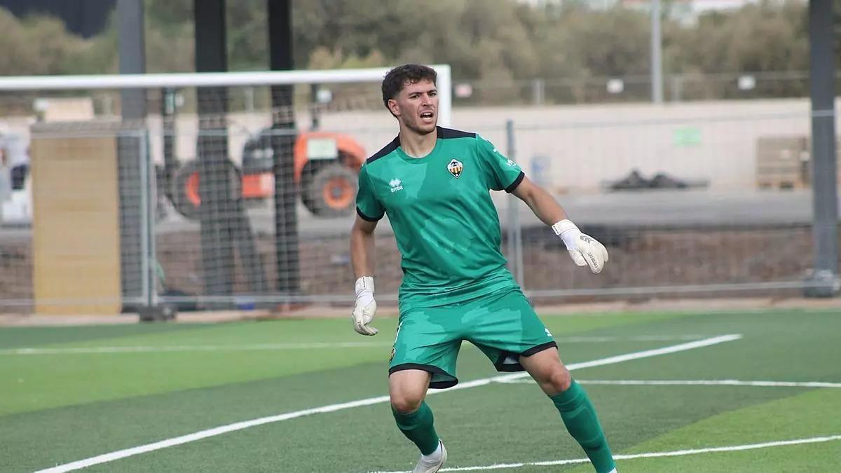 Calavia jugó unos minutos en el amistoso del Castellón B.