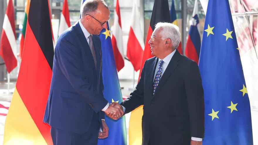 Merz renueva el compromiso de Alemania con la UE en su primera visita a Bruselas como canciller