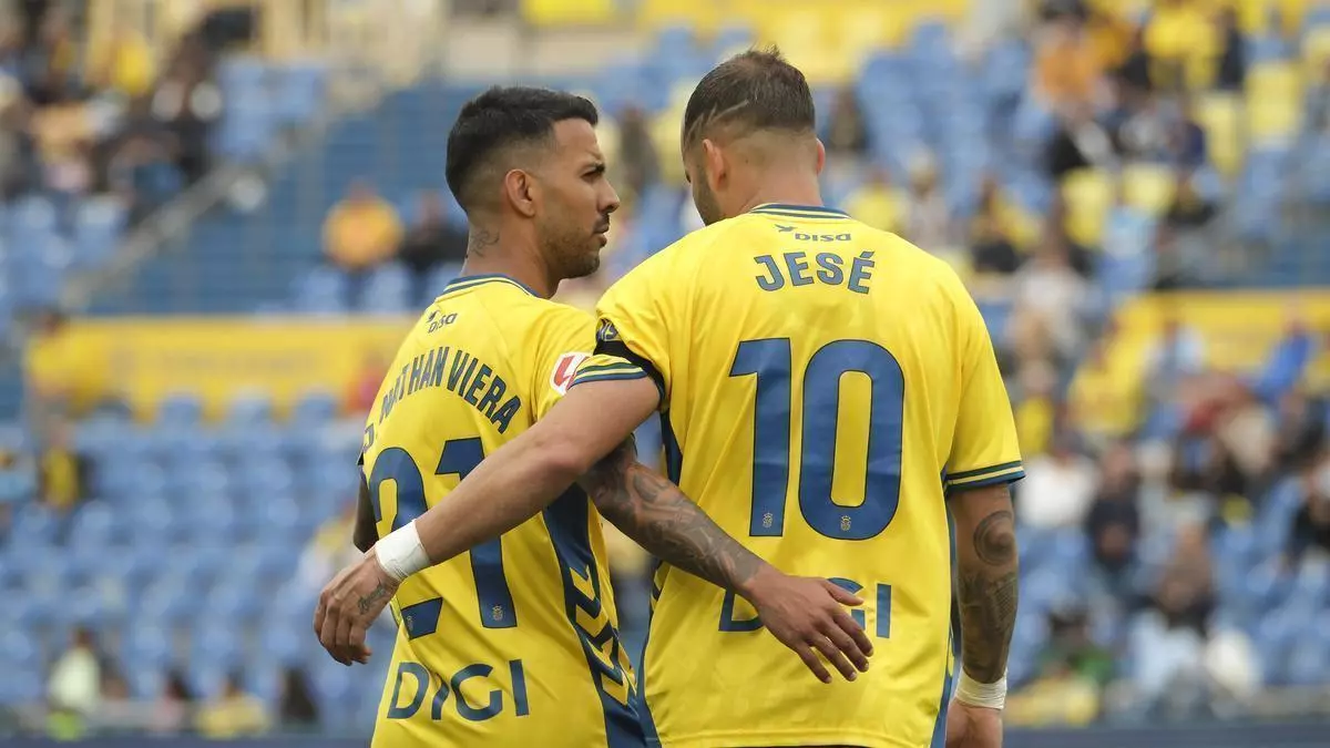 Jonathan Viera y un penalti para Tino El Escachao en la UD Las Palmas