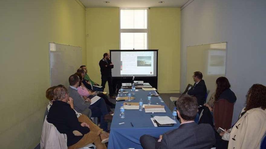 Un momento de la jornada del Foro Anual Iter Romanun que tuvo lugar ayer en Braga