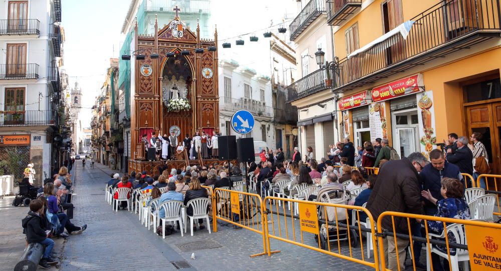 Representación en el altar del Tossal