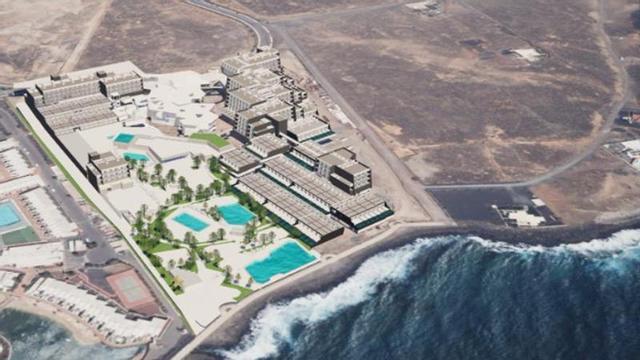 Proyección del hotel Gloria Grand Marella Thalasso &amp; Hotel en Costa Teguise.
