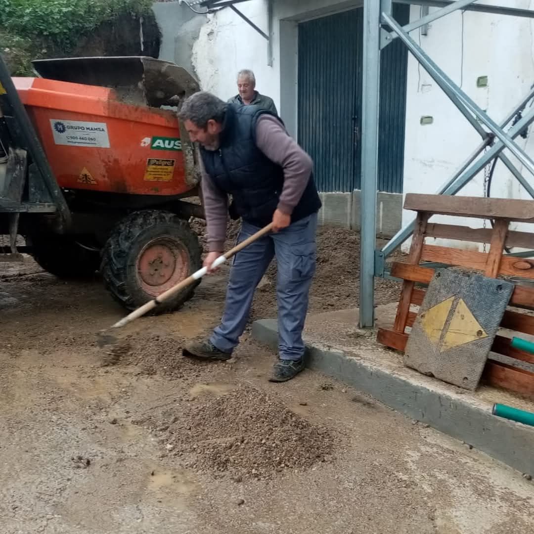 Daños por las lluvias en Ardales