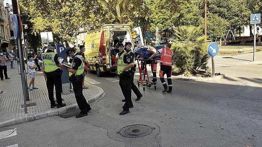 Atropello en un paso de peatones de Manacor