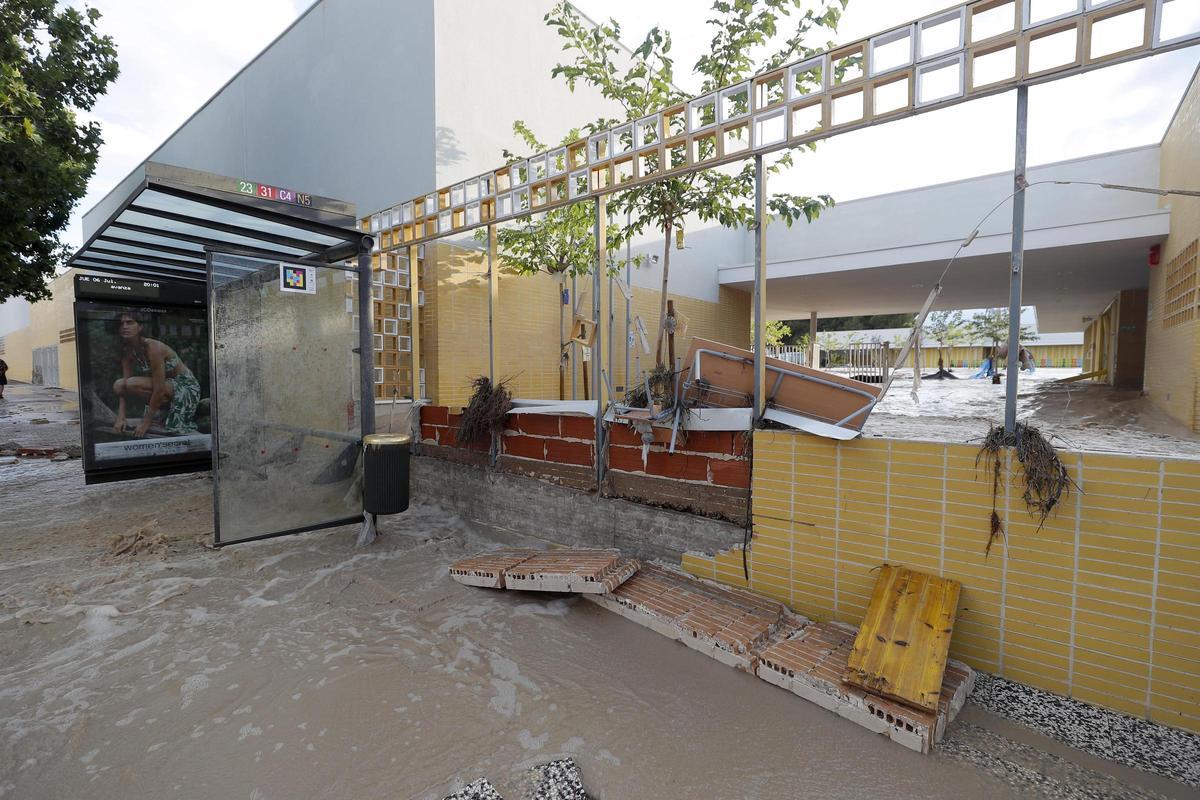 Les inundacions a Saragossa, en imatges