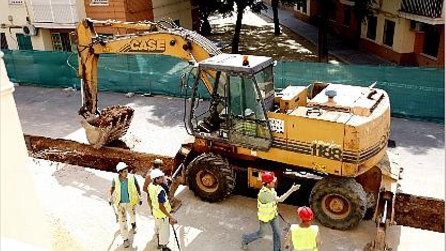 Las obras se reinician en la Fuensanta