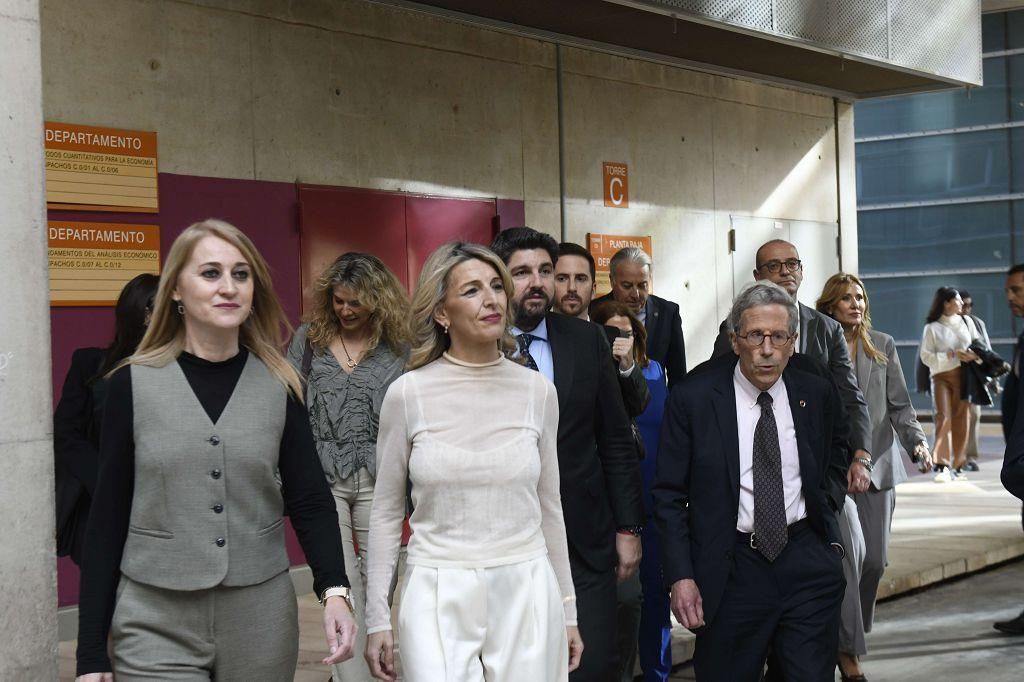 El acto en la UMU para celebrar que Murcia es Capital Española de la Economía Social 2025