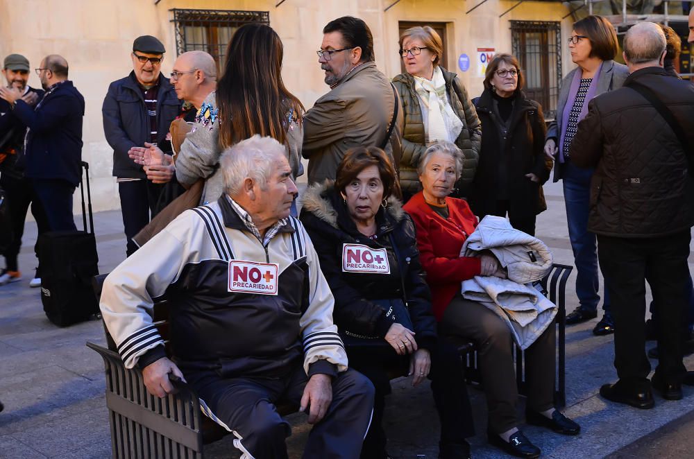 Concentración contra la sentencia de las hipotecas