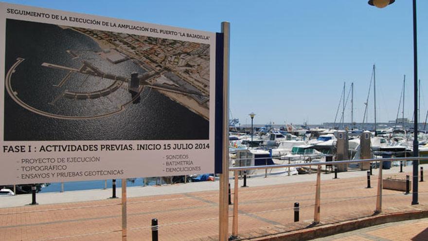 La ampliación del puerdo deportivo marbellí acumula ya varios años de retraso.