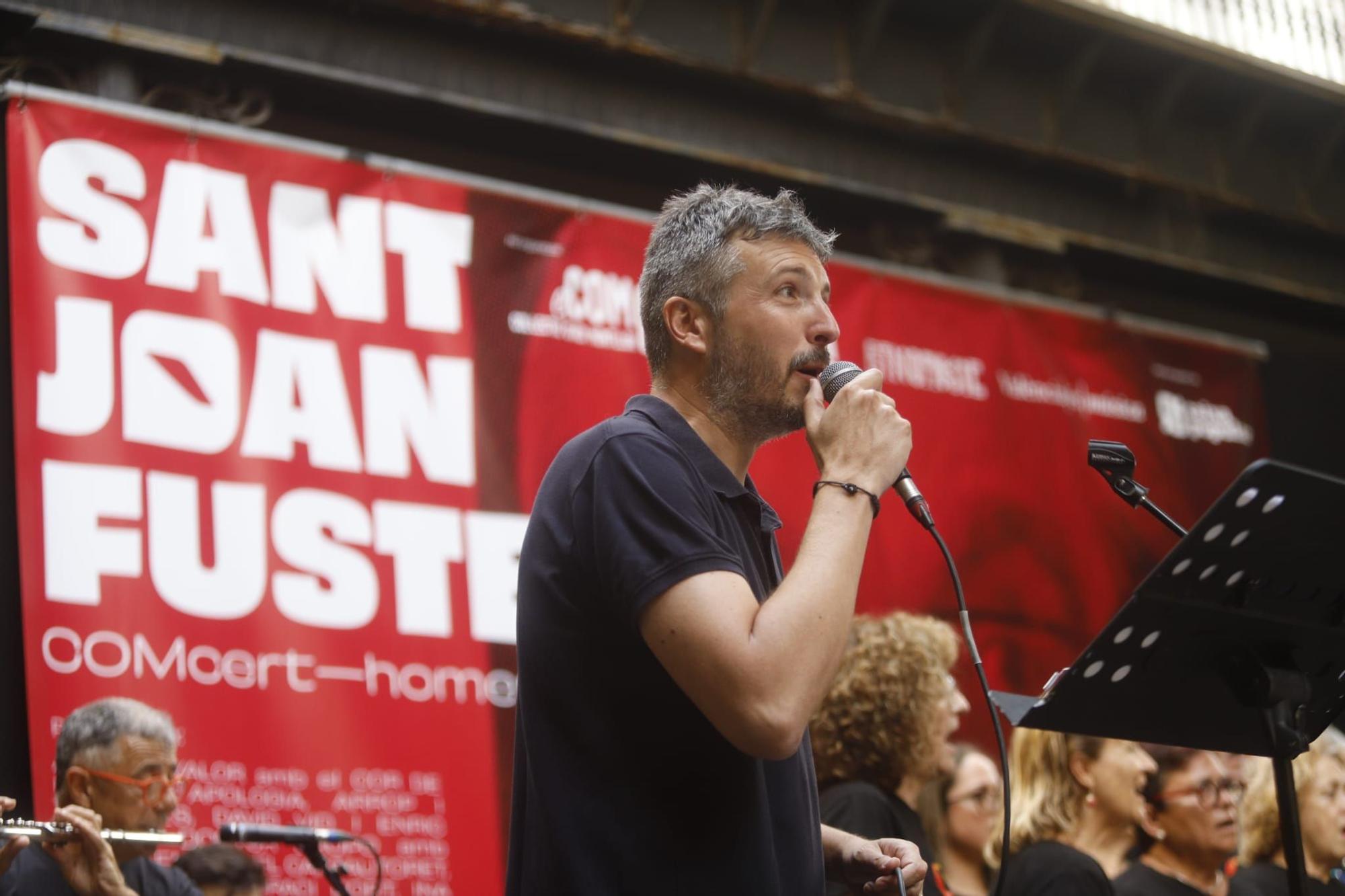 Así ha sido el concierto dedicado al centenario de Joan Fuster en la Beneficència