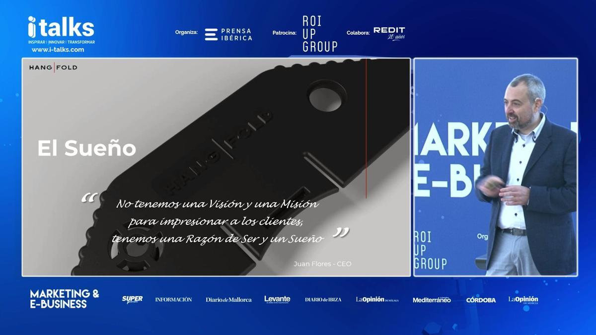 Ponencia: «Innovación en Marketing» Juan Flores, CEO en HangFold GmbH. Directivo en empresas como Siemens, Oswald (Unilever) y Vorwerk International (Thermomix)