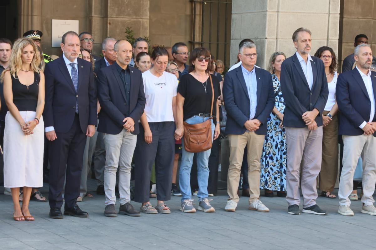 Minut de silenci pel crim de Carles Vilajosana a Manresa