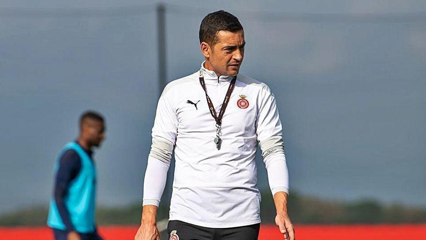 Francisco Rodríguez, en l&#039;entrenament previ al partit.