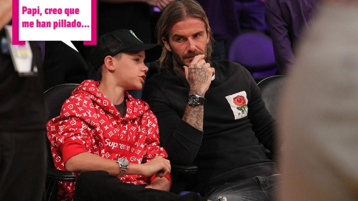 Romeo Beckham es el nuevo admirador secreto de Georgina Rodríguez