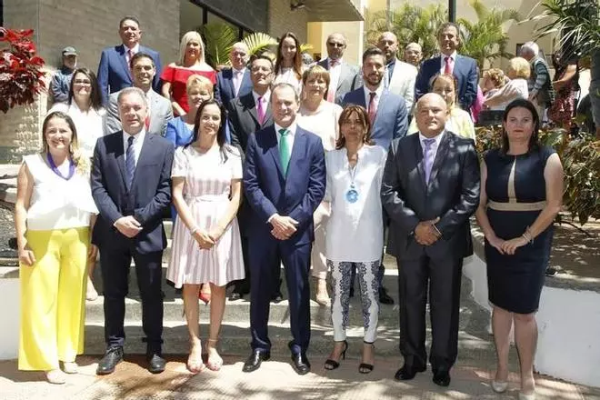 Óscar Hernández, alcalde de Agüimes