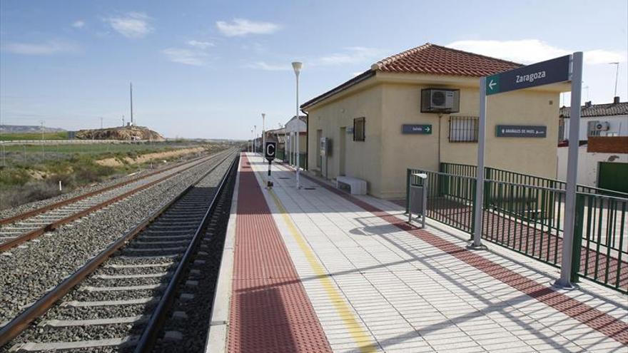 Adif realizará mejoras en 63 estaciones de Aragón