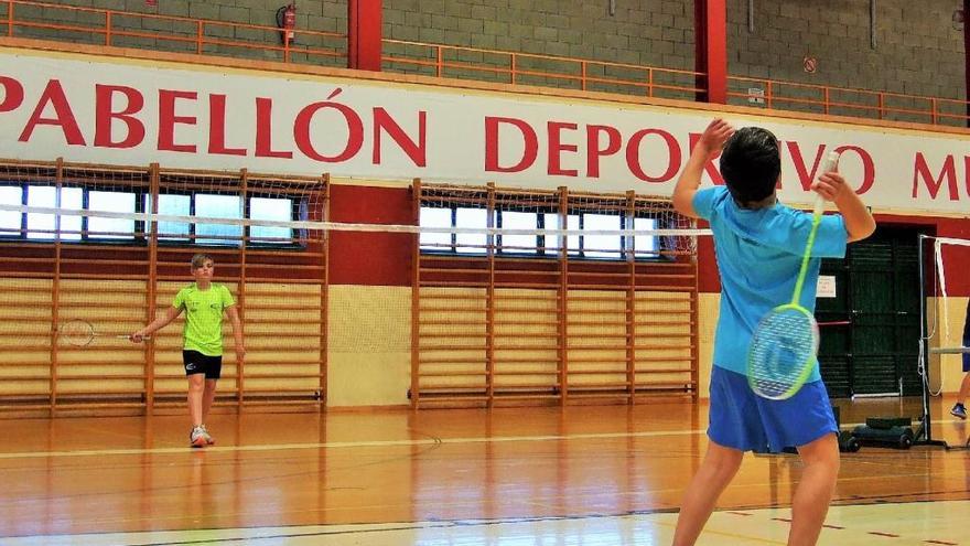 El bádminton vuelve al pabellón aspense.