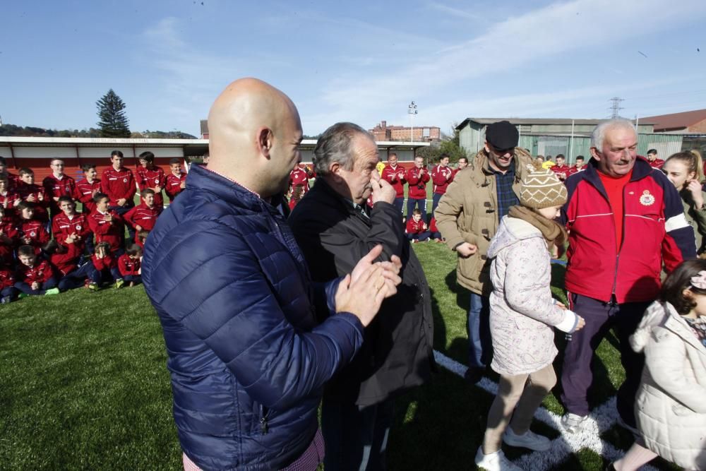 Inauguración del nuevo campo del Gijón Industrial